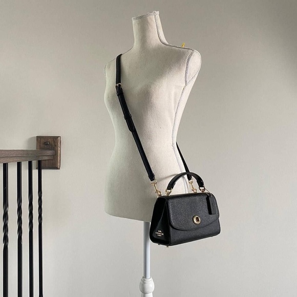 Coach Tilly Satchel 23 Black - Picture 9 of 9